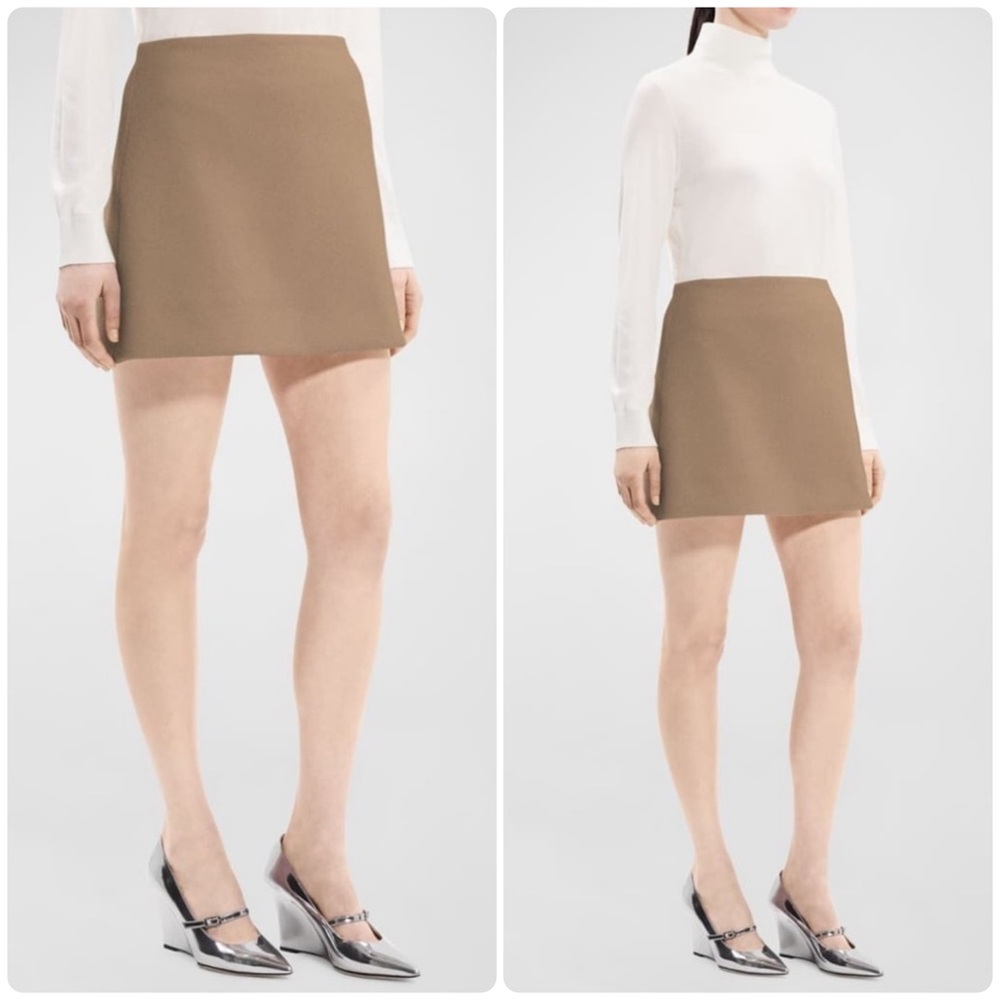 Theory High-Waist Mini Skirt Size 4
